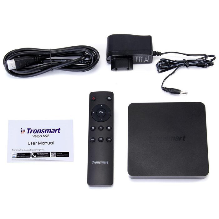 Tronsmart Vega S95 Pro TV Box Android 5.1.1 Amlogic S905 Quad Core 2.4GHZ 1G/8G WiFi H.265 4K2K UHD 4K HEVC 3D... N4