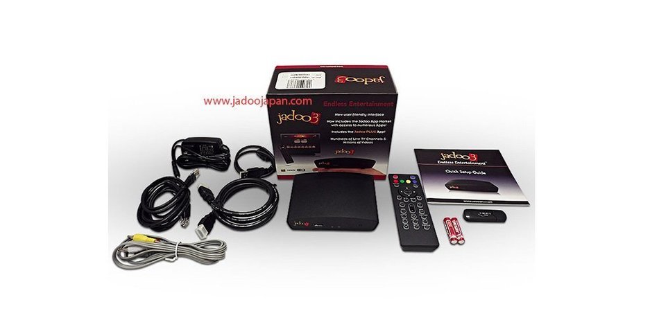 JadooTV Jadoo3-Full HD (1080p) Set-top IPTV Box N2