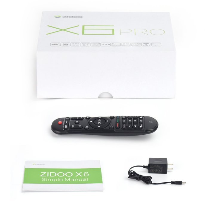 Zibo Octa Core Android Tv Box X6, Android 5.1 2G/16G Dual Band 4K H.265 Based on KODI 16.0, Support Dlan, Airplay... N2