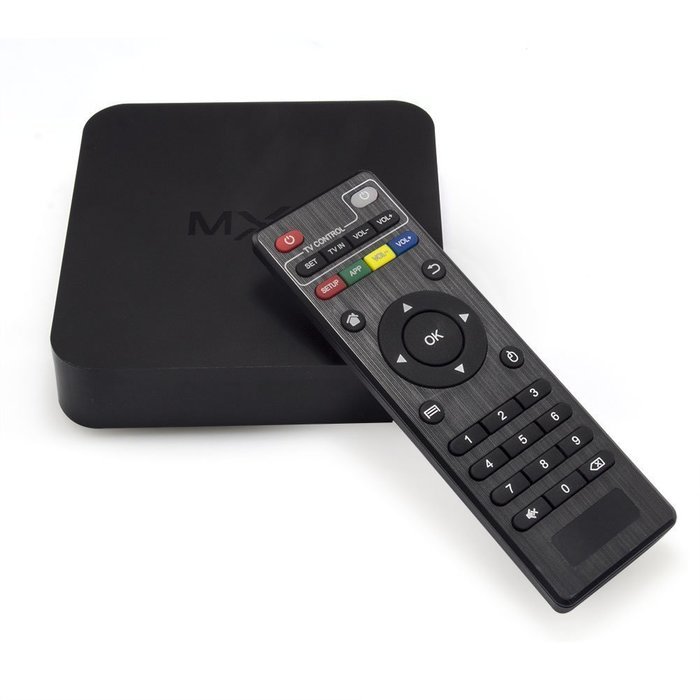 PowerLead Ptox P012 MXQ Amlogic S805 XBMC Media Player Quad Core Android 4.4 TV BOX H.265 Hardware Decoding 1080p... N13