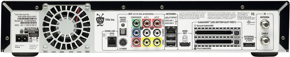 TiVo TCD648250B Series3 HD Digital Media Recorder (2008 Model) N3