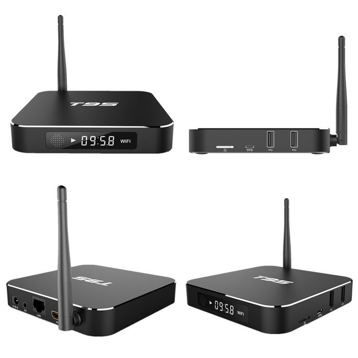 [2016 Newest TV Box ] Bros Unite T95 Android 5.1 Smart TV Box Amlogic S905 Quad Core 1G/8G Fully loaded Add-ons... N3