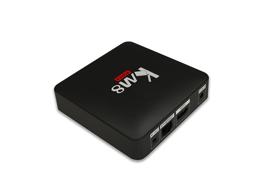 (Backlit Keyboard) NPET KM8 PRO Amlogic S912 Android 6.0 Octa Core TV Box 2GB 8GB Kodi 17.0 Streaming Media Player... N4