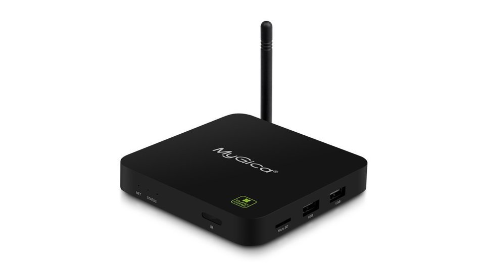 MyGica ATV 585 Quad Core 1080P Ultra Smart TV Box, Premium Streaming Media Player with HEVC H.265 Codec, Powered... N2