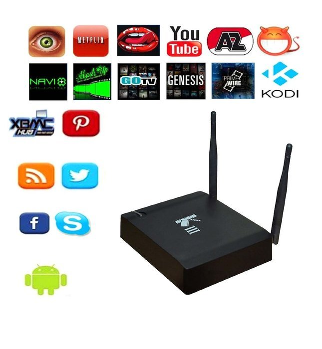 PowerLead Ptox Newest KIII Amlogic S905 Android 5.1 TV Box Quad-Core 2G/16G K3 PC 2.4/5G WiFi XBMC UHD 4K 3D Kodi... N5