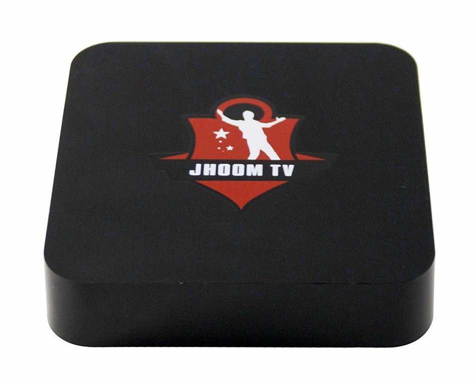 JhoomTV Android TV Box Streaming Media Mini PC [1GB/8GB/4K] [KODI16.1/ANDROID5.1] (With Air Mouse)