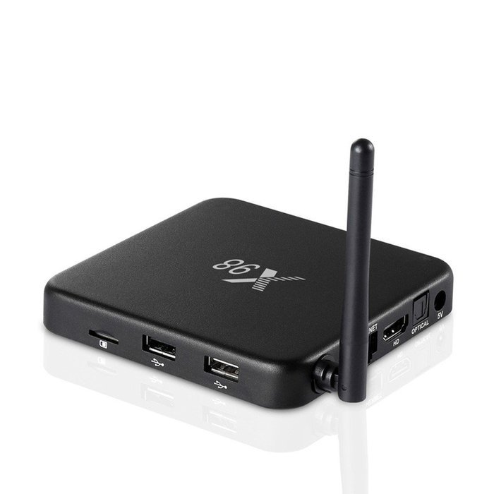 Febite 2GB/16GB X98 Quad Core Android 5.1 Lollipop Android TV Box 4K UHD 1000M LAN Bluetooth Dual Band 2.4G/5G... N2