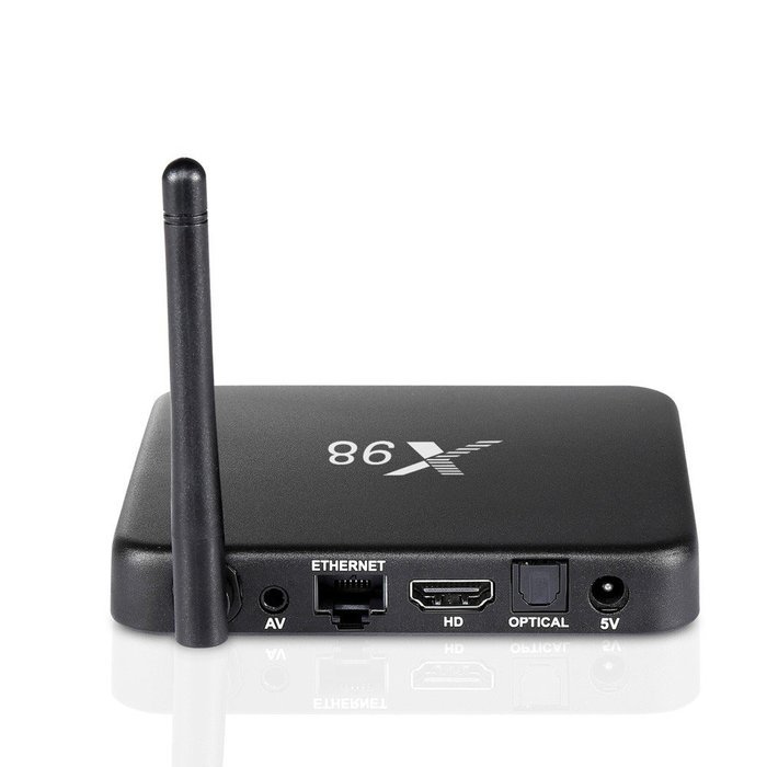 Febite 2GB/16GB X98 Quad Core Android 5.1 Lollipop Android TV Box 4K UHD 1000M LAN Bluetooth Dual Band 2.4G/5G... N5