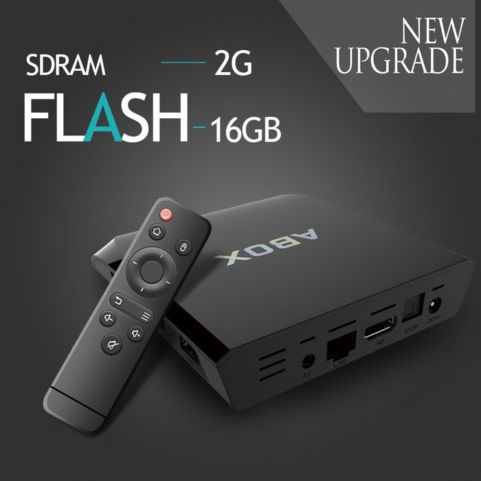 [Free Mini Keyboard] 2017 Model GooBang Doo Android 6.0 TV Box, ABOX A2 Android TV Box Amlogic S905X 64 Bits 16GB... N4