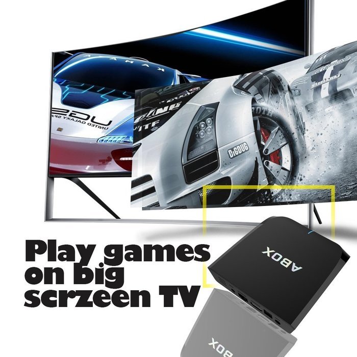 [Free Mini Keyboard] 2017 Model GooBang Doo Android 6.0 TV Box, ABOX A2 Android TV Box Amlogic S905X 64 Bits 16GB... N6