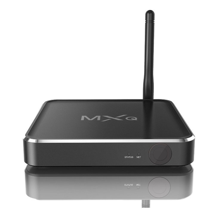 COF COSTA&reg;Android 4.4 TV BOX Metal, KODI 15.2 Amlogic S805 Quad-core 1GB RAM 8GB ROM WiFi 1080P, Black colour