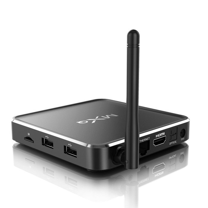 COF COSTA&reg;Android 4.4 TV BOX Metal, KODI 15.2 Amlogic S805 Quad-core 1GB RAM 8GB ROM WiFi 1080P, Black colour N3