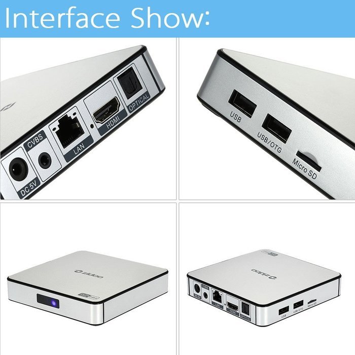 [BoLv ] ZIDOO X6 Pro Android 5.1 Lollipop TV Box RK3368 Octa Core Cortex-A53 2G/16G 1000M LAN Dual Band WIF HDMI... N2