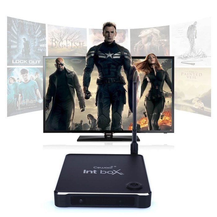 Cewaal P8 tv box installed Amlogic S905 Quad-Core 2GB/16GB Android 5.1 with wifi Streaming Media Player 2016 Upgrade N5