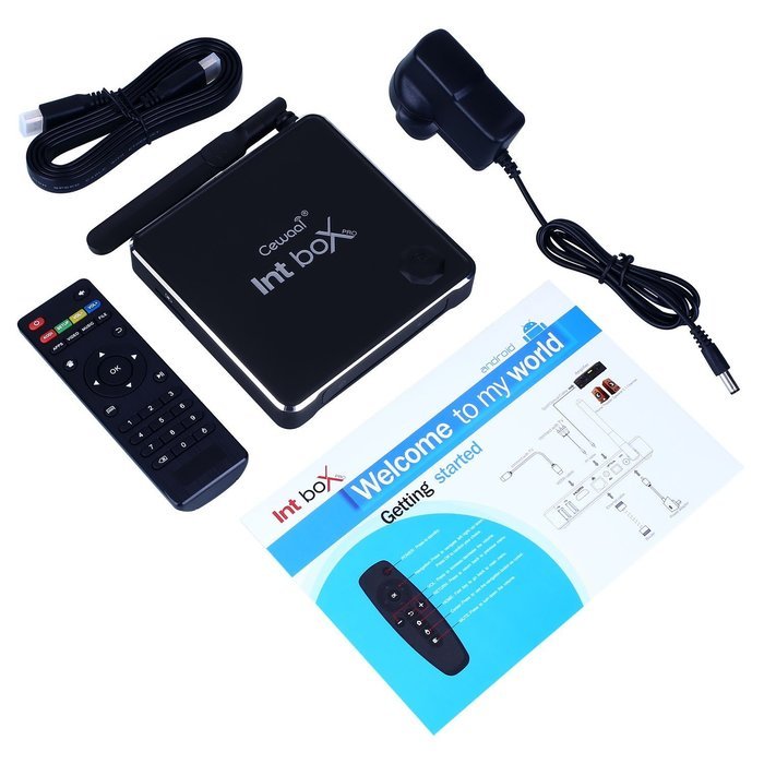 Cewaal P8 tv box installed Amlogic S905 Quad-Core 2GB/16GB Android 5.1 with wifi Streaming Media Player 2016 Upgrade N6