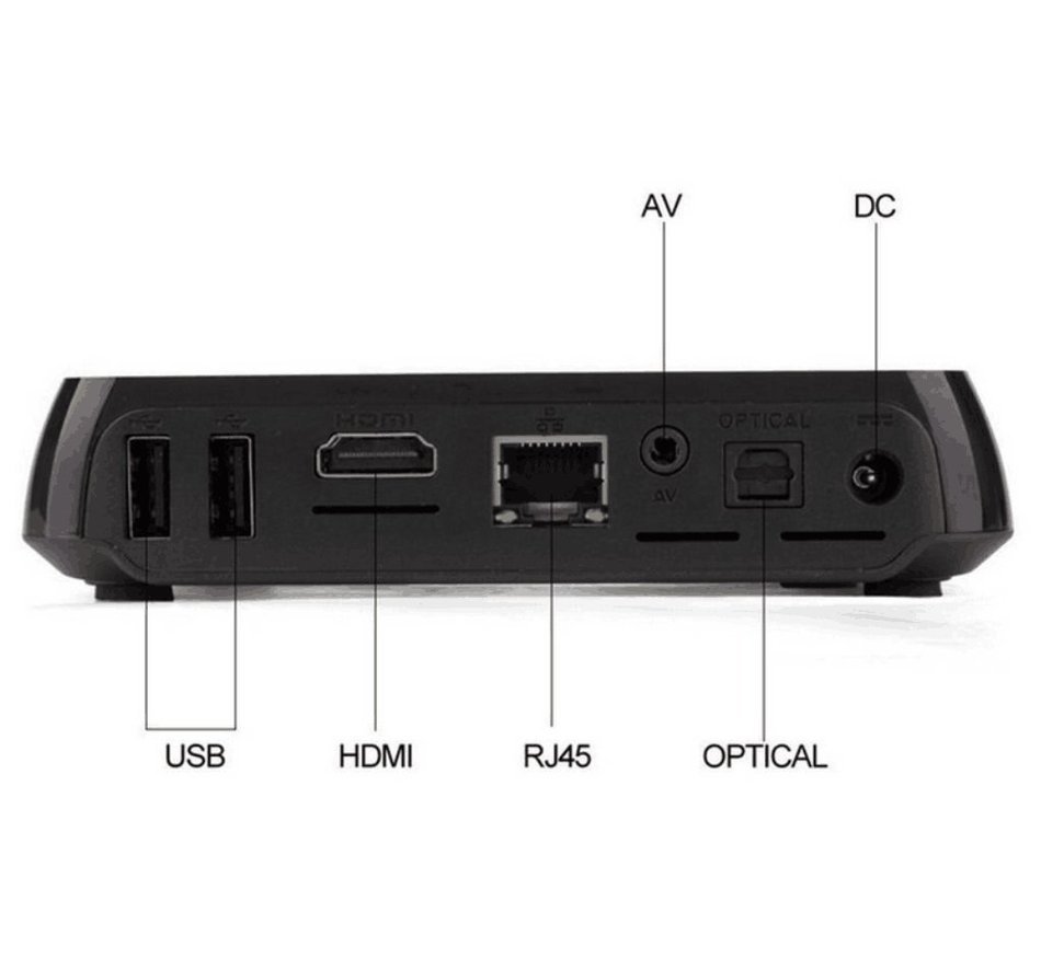 Saience M8S Android 4.4 Tv Box with Amlogic S812 Quad Core CPU 2G DDR3 8G NAND Flash Supports 2.4G/5G Dual Band... N2