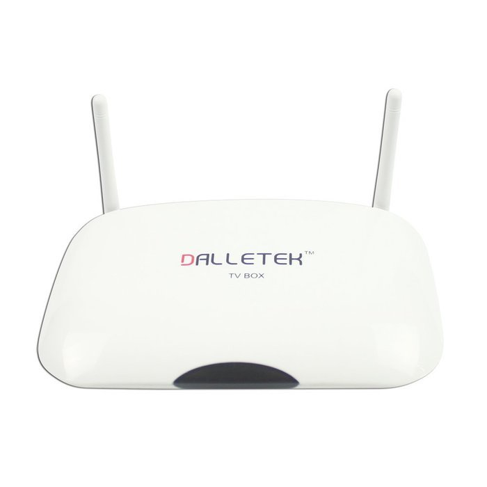 DALLETEK IPTV Android Box with Latin Chile Colombia Mexico Peru Spain US IPTV Channels, Streaming Media Player...