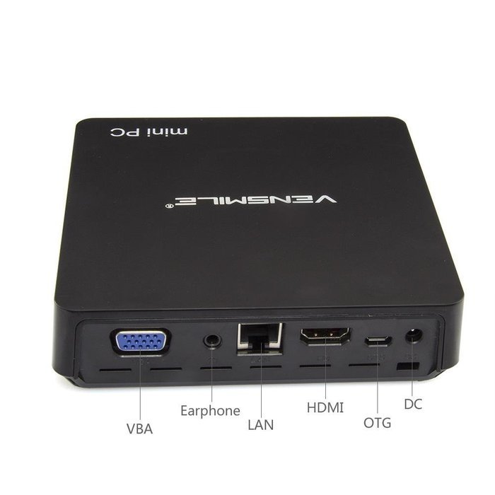 Vensmile i9 Intel Z8300 Wnidows 10 64bit 2GB/32GB 4K x 2K Bluetooth 4.0 TV Box Wnidows Mini PC