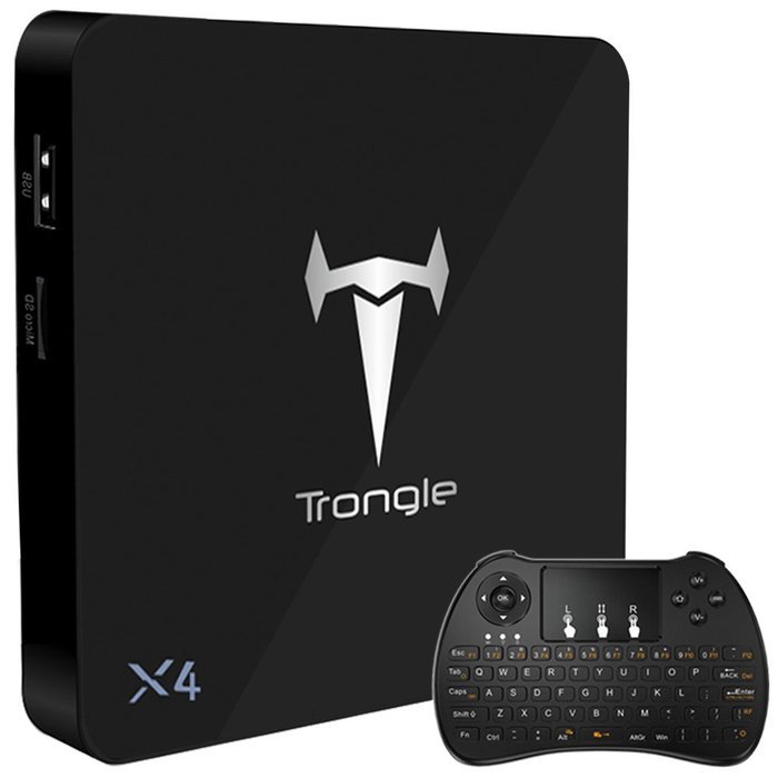 [Free Wireless Keyboard] J-Deal X4 Android TV BOX Android 6.0 Marshmallow OS Amlogic S905X Chip Kodi Box Fully... N2