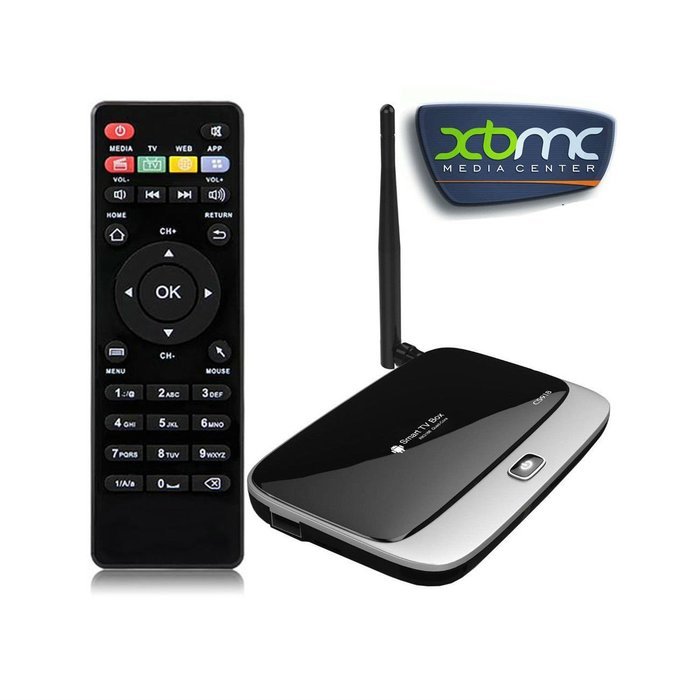 CS918 Quad Core Android 4.4 Smart TV Box XBMC WiFi Full 1080P Media Player