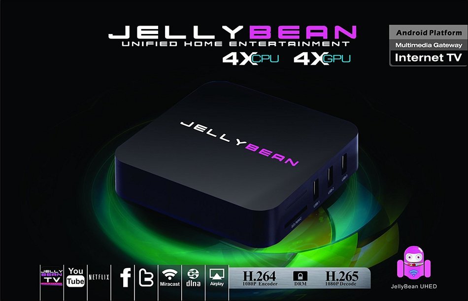 Original JellyBean TV - Unified Home Entertainment Device