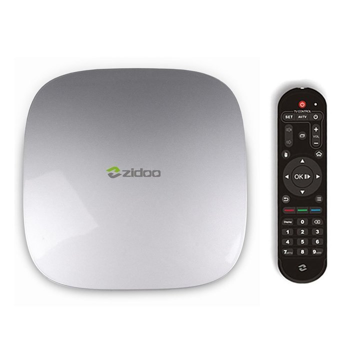 Android TV Box Zidoo&reg; X5 S905 Quad Core 64bit 10-Bit 1G/8G Wifi Bluetooth HDMI 2.0 4K*2K H.265 UHD Streaming Media... N3