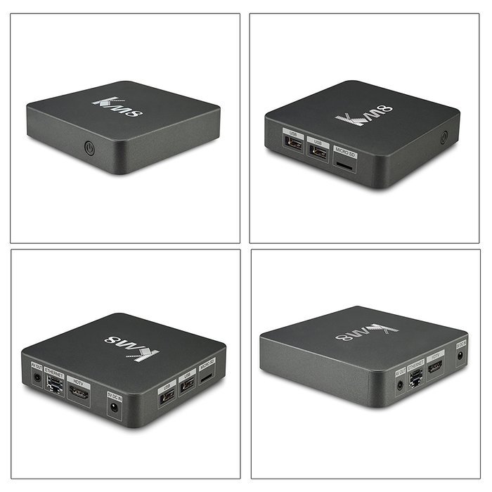 KOLOF KM8 Amlogic S905X Quad Core TV Box Android 6.0 Kodi 17.0 2G 16G The Newest In 2016 N3