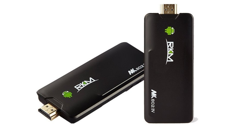 RKM MK802IV Quad Core Android 4.4 Rockchip RK3188 2G DDR 16G ROM Bluetooth HDMI TF Card [MK802IV/16G/BT]