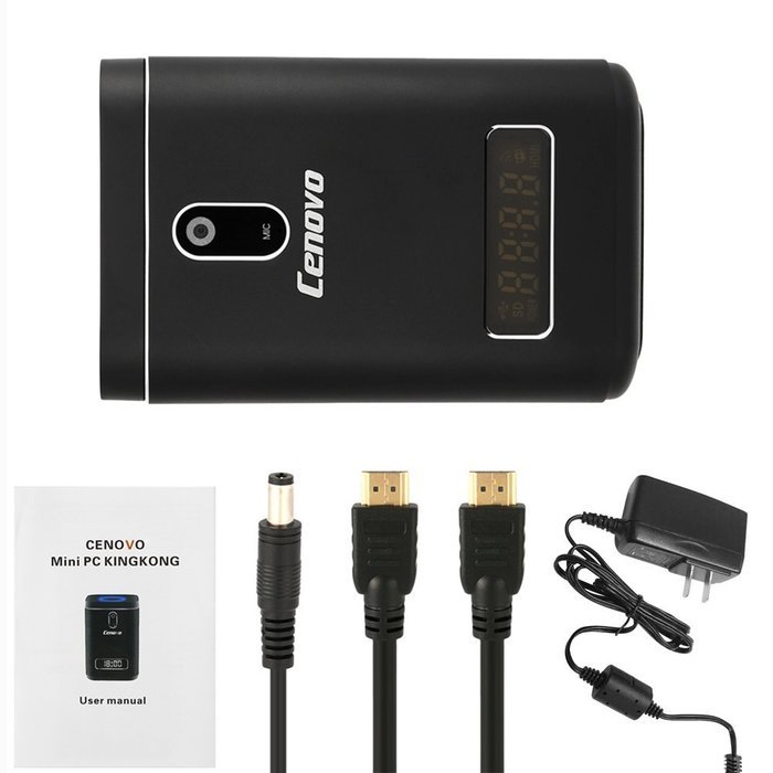 Docooler Cenovo kingkong Smart TV Box Windows 10 Mini PC Intel Cherry Z8300 Quad Core 4GB / 64GB 4K 2K 2.4G /... N8