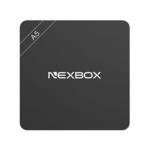 Nexbox A5 Amlogic S905X 2G DDR3 RAM 16G eMMC FLASH ROM Android 6.0 Marshmallow 4K 60fps KODI 16.1 Dual Band 2.4G...
