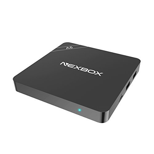 Nexbox A5 Amlogic S905X 2G DDR3 RAM 16G eMMC FLASH ROM Android 6.0 Marshmallow 4K 60fps KODI 16.1 Dual Band 2.4G... N2