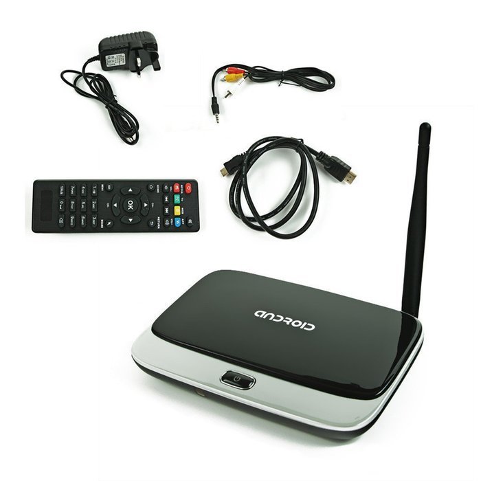 Evangel Android 4.4 Smart TV Box CS918 2GB/16GB Quad Core RK3128 HDMI 1080P Fully Loaded Kodi 16.0 (XBMC) OTT... N4