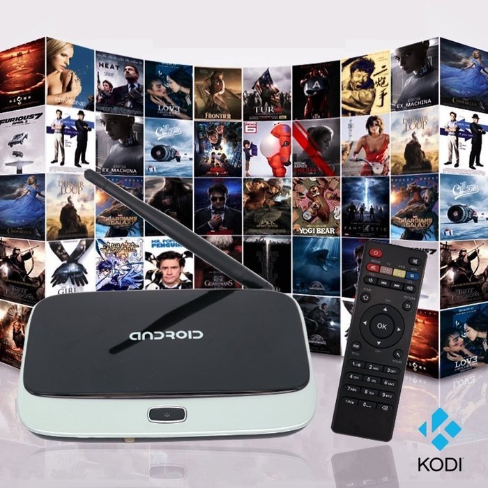 Evangel Android 4.4 Smart TV Box CS918 2GB/16GB Quad Core RK3128 HDMI 1080P Fully Loaded Kodi 16.0 (XBMC) OTT... N5