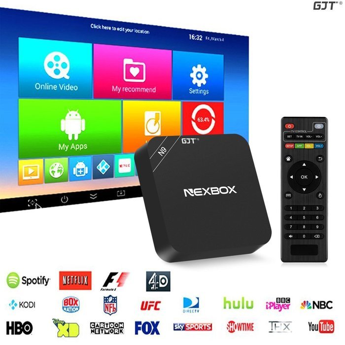 GJTMXIII Android 4.4.2 Smart TV Box Media Player Ultra HD 4K Amlogic S802 2.0Ghz Quad Core A9 CPU Powerful ARM... N18