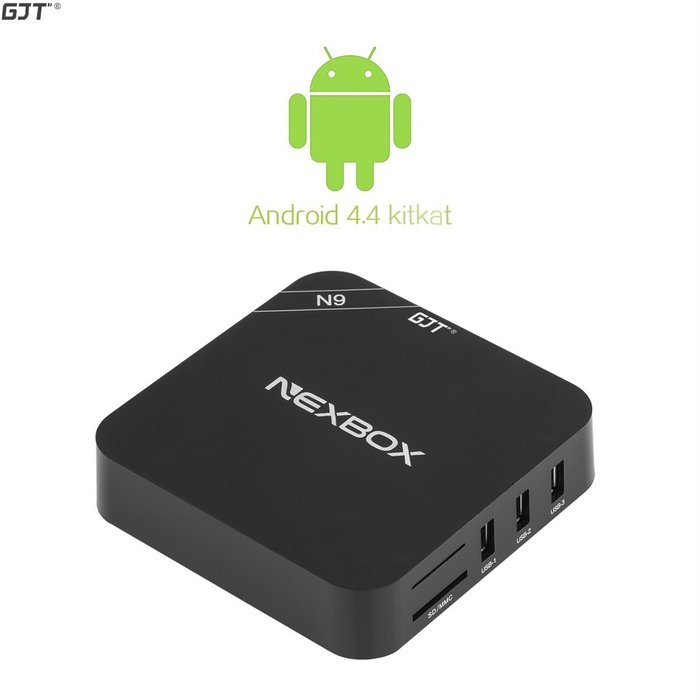 GJTMXIII Android 4.4.2 Smart TV Box Media Player Ultra HD 4K Amlogic S802 2.0Ghz Quad Core A9 CPU Powerful ARM... N19