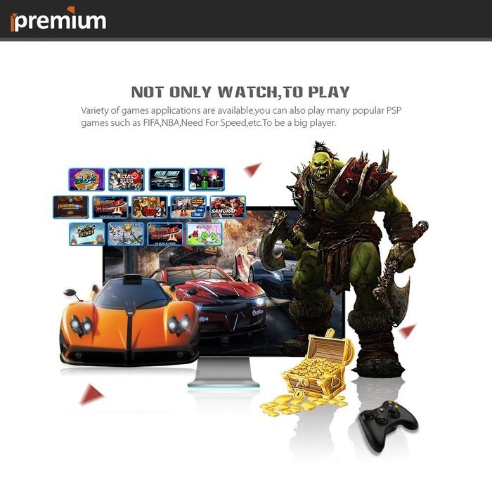 Ipremium Hdmi TV Set Top Box N8