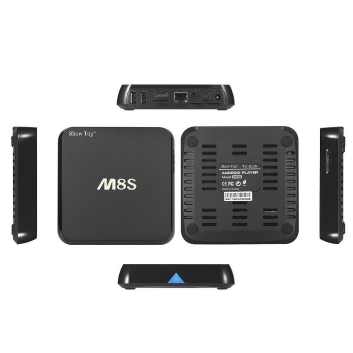 ShowTop&reg; M8S TV BOX 2G/8G S812 Quad/Octo Core XBMC Android 4.4 4K Smart HTPC With Mini I8 Air Mouse Keyboard N11
