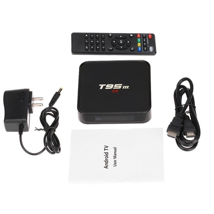 Vipwind Android TV Box T95M 1GB/8GB 2.4G WiFi Amlogic S905X Android 6.0 TV Box Quad-Core 64 Bit XBMC UHD 4K Mini... N6