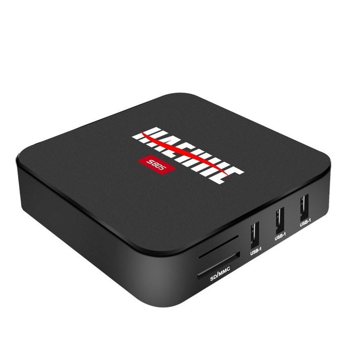 Haehne S805 Android 4.4 Smart TV Box, XBMC KODI 16.0, Full HD 1080P Out, Quad Core 3D Graphic, 1GB RAM 8GB ROM... N2