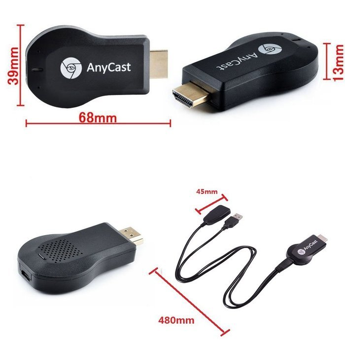 Anycast DLNA WiFi Media Tv Stick Dongle N3