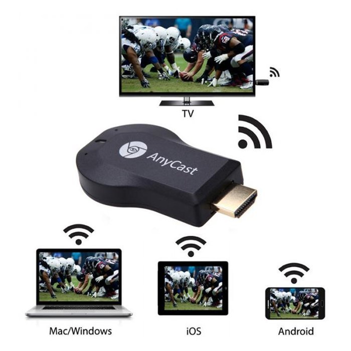 Anycast DLNA WiFi Media Tv Stick Dongle N4