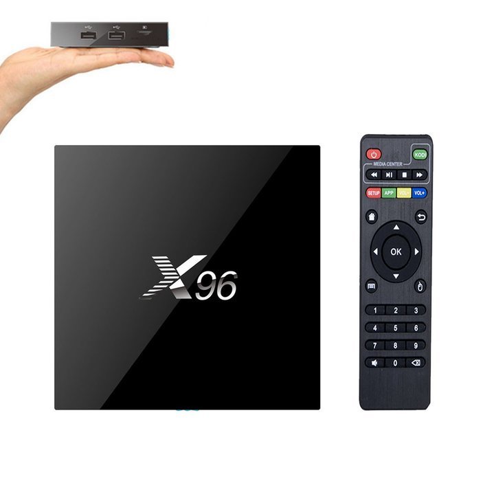 【2GB RAM+16GB ROM】Mini Size X96 2016 New Hot Sale Amlogic S905 Quad Core Cortex A53 CPU 2.0GHz 64bit X96 TV Box...