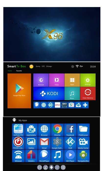 Flylion X96 TV Box Android 6.0 Amlogic S905X Quad Core 2GB 16GB Kodi 16.1 Fully Loaded Smart Set Top Box N2