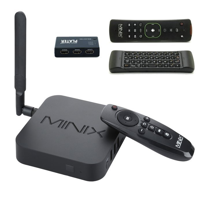MINIX U1 TV Box Android 5.1.1 Streaming Media Player Kodi Amlogic S905 Quad-core 4K 2G/16G 2.4+5G MIMO WiFi 1000M...