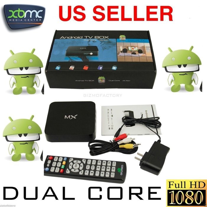 Vensmile-tech Fully Loaded Xbmc Mx Android Tv Box Dual Core Jelly Bean Internet Tv Dual Cortex-a9 Airplay