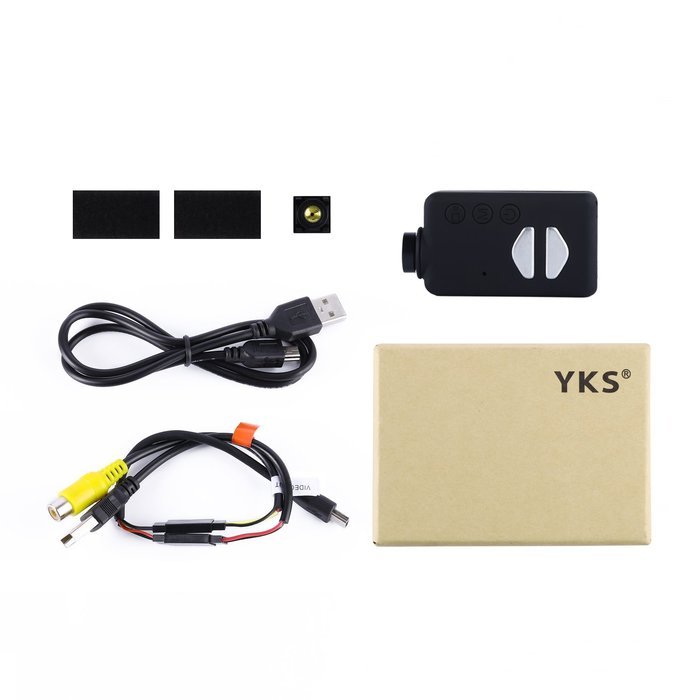 YKS Pro Action Camera 1080P HD Mini Dash Sports Camera with Video and Audio Recording N5