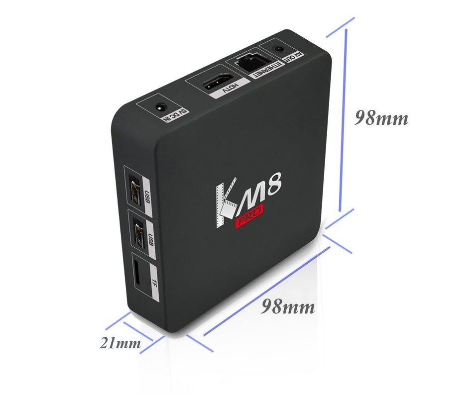 SPECOOL 2016 New KM8 PRO 8 Core TV BOX Pinwheel Amlogic S912 octa core Android 6.0 2GB 16GB 64bit Dual Wifi Fully... N2