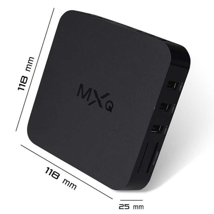 MXQ Kodi/XBMC S805 Amlogic Quad Core Android 4.4 Smart TV Box Media Player 1080P HDMI WiFi H.265 N2