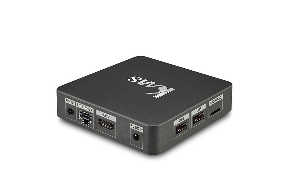 PinWheel KM8 Android 6.0 TV Box with XBMC Kodi 17.0 Amlogic S905X Quad Core 2GB/16GB Fully Loaded Unlocked Netflix... N4