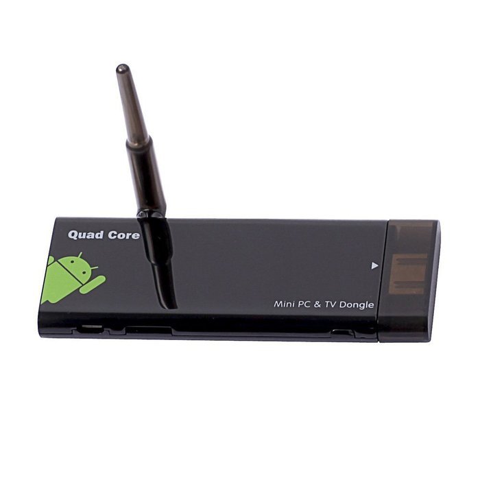 OEM CX-919 Quad Core RK3188 Bluetooth Android 4.1.1 Mini Google PC TV Box 1G/8G BT/HDMI, Black